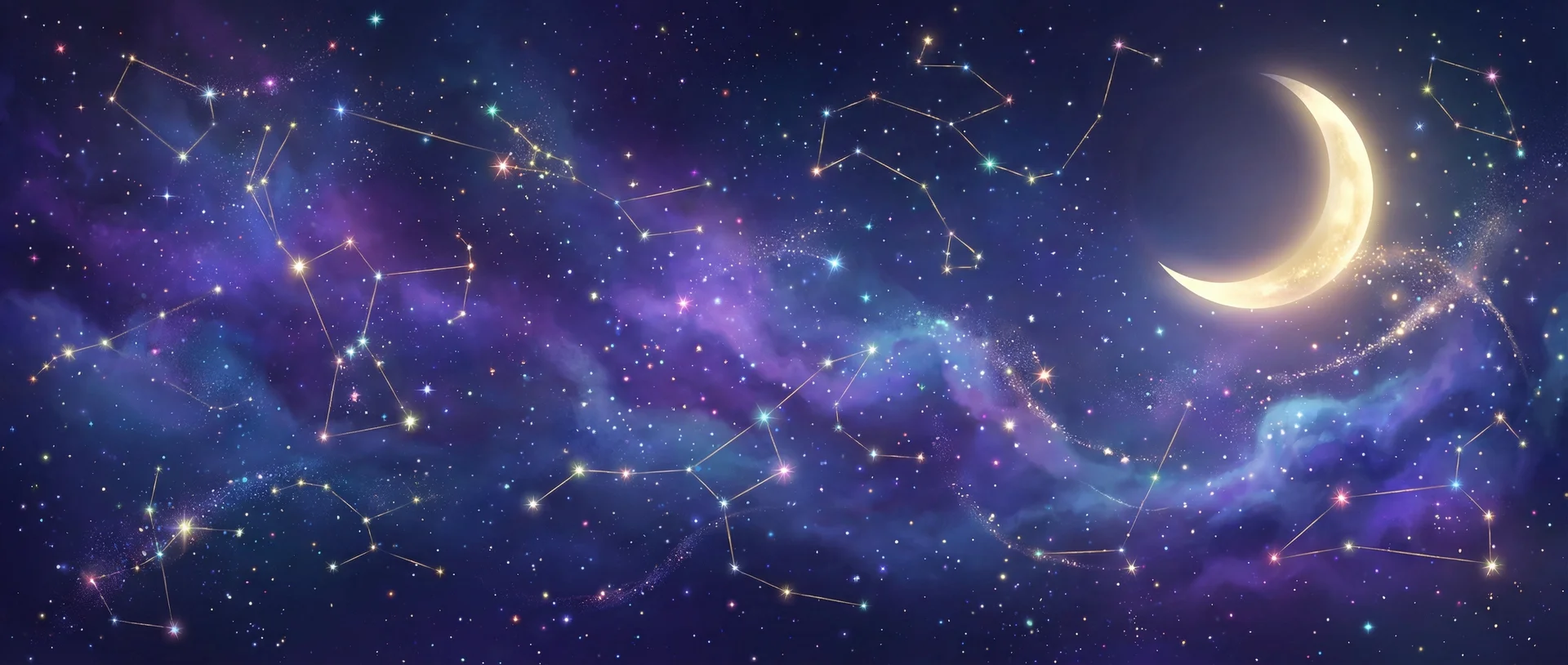 星空背景 - 我的兔子好软水好多的视频动漫版 | 每日星座运势与塔罗占卜